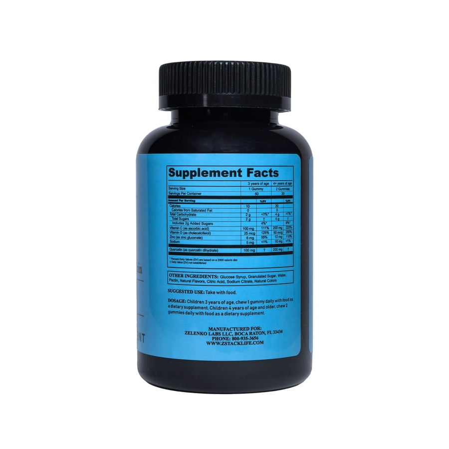 Kids Immune System Vitamins | Immunity Support | Kids Z-Stack ...