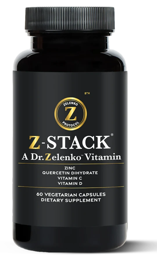 Z-Stack bottle, front label: 60 vegetarian capsules